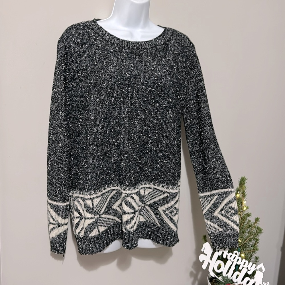 EUC winter pattern sweater